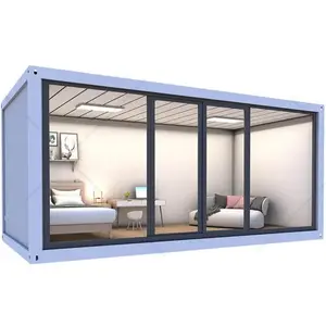 luxury prefabricated portable capsule hotel outdoor modular super low cost containers fast home quick installation