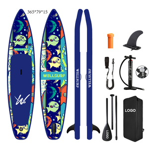 Nuevo Diseño Tabla de Paddle Surf Inflable de 12 pies (365 cm) para Competición con Tecnología Drop Stitch, Tabla de SUP para Surfear, Tabla de Competición de 12 pies, Nuevo Diseño - Product Image 3
