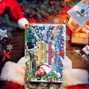 ปฏิทินนับถอยหลังวันคริสต์มาส National Lampoon's Christmas Vacation กล่องของขวัญ 24 ชิ้น ขนาด 18x26x4 ซม. ชุดของตกแต่งพลาสติกสำหรับเทศกาลวันหยุด - Product Image 2