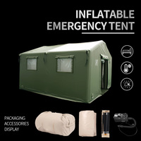 Toile de Style Camping Surplus de commande de tente d'urgence en PVC imperméable robuste pour le soulagement des catastrophes en plein air en vente