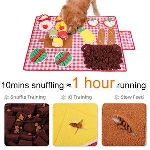 High Quality Washable Pet Snuffle <b>Mat</b> Custom Logo Picnic Design for <b>Dogs</b> Nose Work Blanket with Custom Logo - Product Image 3