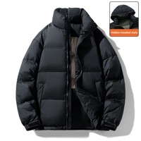 2025 nouveau personnalisé hommes hiver doudoune blanc duvet de canard rempli chaud doudoune pour vêtements par temps froid