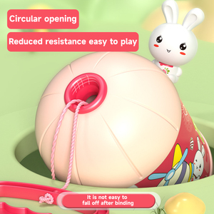Luckytoys Jeu de tirage parent-enfant avec balle lumineuse, balle de saut à la cheville, balle rebondissante pour le sport familial - Product Image 2
