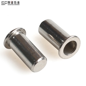 M4 M5 M6 M8 M10 M12 304 316 thép không gỉ đinh tán hạt đóng đầu phẳng cơ thể mịn mù đinh tán hạt - Product Image 3