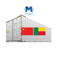 Transitaire maritime pas cher de Shanghai, agent logistique sûr et fiable, expédition maritime LCL vers le Bénin