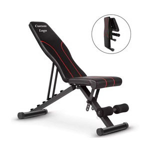 Beberapa fungsi kustom Gym rumah LiftingTraining baja Press peralatan dilipat bangku berat logam - Product Image 1
