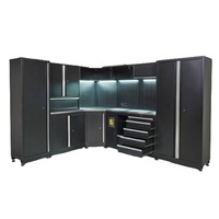 Organisateur d'outils, armoire d'angle, rangement, atelier, garage, établi
