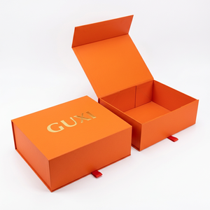Custom Logo Portable Rigid Gift Box With Magnetic Lid And Embossing Luxury <strong>Packaging</strong> For Brand Promotion And Gifting - Product Image 2