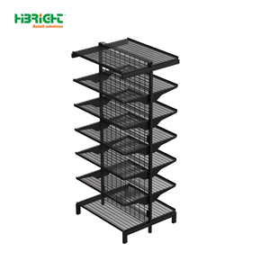 ISO Certified Manufacturer <b>Metal</b> Storage Rack Reinforced Bracket Design Static Load Certified Retail Merchandising Strategy - Product Image 1