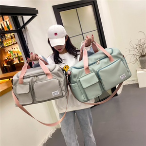 2026 Custom Logo Wholesale Separated Yoga <b>Water</b> <b>Resistant</b> Polyester/Nylon Fitness Gym Portable Travel Daily Use Large Luggage - Product Image 2