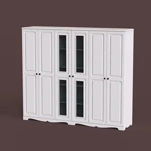 Изготовленный на заказ белый шкаф для гардероба, шкаф для гардероба, дизайн для роскошной домашней мебели, шкаф