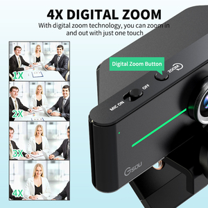 Gsou-cámara <span class=keywords><strong>Web</strong></span> 4K con USB y micrófono, enfoque manual para PC, Full HD, 2K, 4K, 1080p, 8mp - Product Image 5