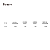 Boyarn Vintage bleu lumière bloc clair carré luxe rétro mode épais optique assorti haute qualité acétate monture de lunettes