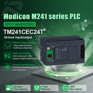 Module PLC Schneider TM241CEC24T neuf d'origine, 24 points d'entrée/sortie, série Modicon M241, contrôleur programmable TM241CEC24T. - Product Image 1