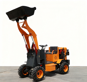 Mini-chargeuse agricole flexible à moteur diesel haute puissance pour la manutention de l'alimentation et des litières du bétail, et l'entretien des exploitations agricoles - Product Image 1