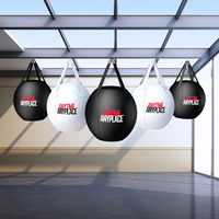 Sac de sable de boxe en microfibre de haute qualité, sans remplissage, de poinçonnage lourd, avec chaîne, personnalisé 2021 Pu, 30cm à 180cm