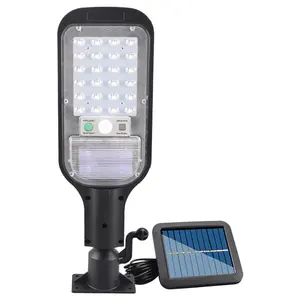 Luce da esterno Super luminosa per luce solare da giardino a parete divisa luce da giardino a Led con rilevamento umano