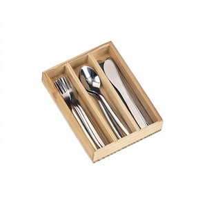 Finest Quality Wooden Cutlery Holder Customized Shape And Size Kitchenware Cutlery Holder At Cheap Pricing - Product Image 1