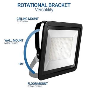 ไฟสปอร์ตไลท์ LED 300W 200W 100W 10W 20W 30W 50W ความสว่างสูง IP68 กันน้ำ ไฟส่องสว่างกลางแจ้ง ไฟสปอร์ตไลท์ติดผนัง WD-16 - Product Image 2