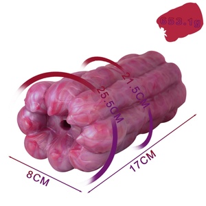 GEEBA Silicone Animal Style Male Masturbator Cup Realistic Vaginas Simulation <b>Men</b> Prostate Massage Pocket Pussy Sex <b>Toys</b> - Product Image 2