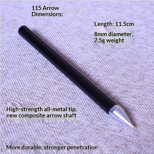Flecha de Arco Compuesto sin Pluma de 8mm, Alta Penetración, Short Dragon Soul Blaze Chitu, Otros F988997979ST9J - Product Image 6