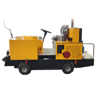Machine de marquage routier thermoplastique multifonctionnelle à moteur, longue durée de vie, pour lignes plates et convexes
