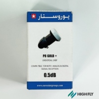 Highfly OEM EUROSTAR P8 GOLD+ Satellite TV High Gain KU Band Single LNB Digital Ready HD