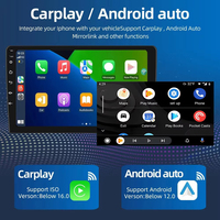 Autoradio Android 14 Lecteur multimédia vidéo pour Mazda 5 2005 - 2010 Contrôle vocal AI Navigation GPS CarPlay sans fil 4G+WIF