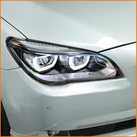 Untuk BMW Seri 7 F02 F01 2009-2015 Lampu Depan LED Proyektor Ganda Dengan Lampu Sein Sequential DRL Pengganti Lampu Depan