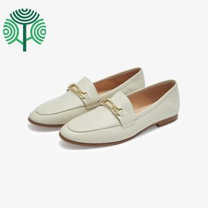 Mocassins plats pour femmes en cuir d'agneau 100%, légers, formels, style mule, pour le bureau, faible MOQ, personnalisation du logo, fabrication en usine - Product Image 2