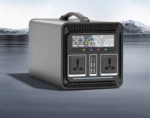 Station d'alimentation portable 2000W/1000W, batterie lithium-ion, générateur solaire 220V, énergie solaire, source d'énergie automobile, produits d'énergie renouvelable - Product Image 1