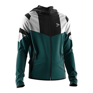 Chaqueta Cortavientos Resistente al Agua Ligera Compacta Elegante con Bolsillo Seguro Costura Reforzada para Ropa de Aventura - Product Image 5
