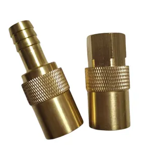 Industrial brass straight pogade SK connector wholesale product female open type quick couplings