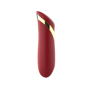 Waterproof Silicone ABS Female <b>Vibrator</b> Replaceable Battery Red Edible G-Spot Textured Penis Sleeve Crazy Rotating Clitoral - Product Image 4