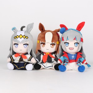<span class=keywords><strong>Uma</strong></span> Musumes Pretty Derby: Peluche de Caballo, Figura de Juego de Anime, Muñeca de Peluche de Dibujos Animados, con Sombrero de Castaño Pequeño - Product Image 1