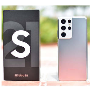 Teléfonos Móviles Usados con Buen Rendimiento, Versión Estadounidense, <span class=keywords><strong>S21</strong></span> <span class=keywords><strong>Ultra</strong></span>, Dispositivos Android, Funciones Inteligentes con Pantalla HD - Product Image 1
