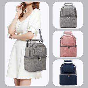 Bolsa Térmica Multifuncional de Gran Capacidad para Almacenamiento de Leche Materna, Bolsa Enfriadora de Biberones para el Cuidado Materno con Logotipo - Product Image 3