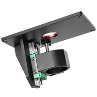 Système de levage de routeur, kit d'installation complet avec insert en plaque d'aluminium pour routeur de 65 mm, travail du bois