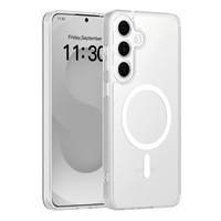 Coque de protection intégrale magnétique 2-en-1 effet peau, compatible avec A17 4G 5G, avec découpe précise pour appareil photo