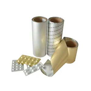 Pilules pharmaceutiques D'emballage Alu Feuille Alvéolaire En Aluminium Blister Emballage Pour Capsules