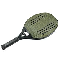 Raqueta de Tenis de Playa de Fibra de Carbono con Logotipo Personalizado de Alta Calidad y Nueva Tecnología, Fabricada en China por un Fabricante Profesional OEM