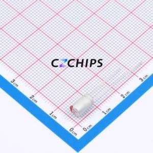 ตัวเก็บประจุแบบแข็ง H2100M050A080RL แบบ Through Hole (THT), ขนาด D5xL8 มม. 10uF 20% 50V โพลีเมอร์ - Product Image 1