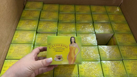 Thé minceur aux herbes Catherine, saveur chrysanthème, boîte de 20 sachets de thé pour femmes, faible teneur en glucides, gestion du poids