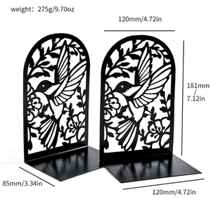 Sujetalibros Metálico Islámico en Forma de L, Hecho a Mano, Inspirado en los Talismanes de la Muerte, para Decoración del Hogar - Product Image 2