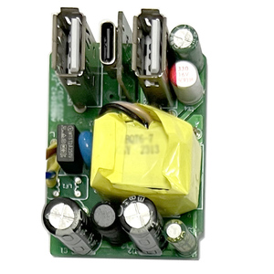 Nhà máy tùy biến 2 USB Type-C sạc bảng điều khiển mạch 5v2.4a USB Power Strip pcba cho điện thoại di động sạc - Product Image 6