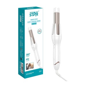 Rizador de pelo eléctrico Winning Star de 1.5 pulgadas con calentamiento PTC de 62W y calentamiento rápido para uso doméstico - Product Image 1