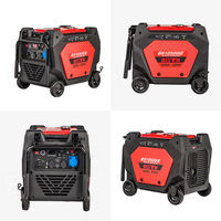 Générateur portable écologique BISON BS10500iE, refroidi par air, 4 temps, 70 dB, démarrage manuel, électrique, télécommande, 110 V, 220 V, 9 kW