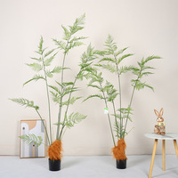 Planta Artificial en Maceta con Forma de Cabeza de Mono de Plástico, Plantas Artificiales, Adorno de Jardín, Decoración del Hogar, Decoración de Jardín, Plantas Artificiales