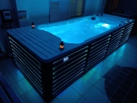 Conteneur d'expédition Piscine 6.6M Swim Spa Pool Outdoor Hot Tub Swim Spa Pool