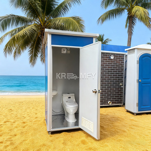Toilettes de luxe 2025 avec douche, salle de bain extérieure, toilettes mobiles portables, remorque pour toilettes personnalisées - Product Image 2